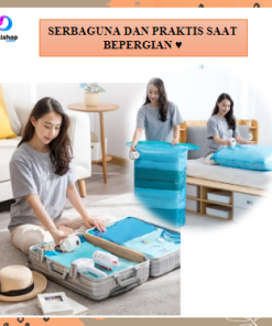 Vacuum Bag Pompa Vakum Pakaian Baju Elektrik  Alat vacum Tas Penyimpanan Listrik  220V 55W