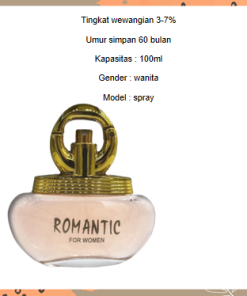 Alternative view of Parfum Wanita Arab ROMANTIC Parfume Spray EDP 5ml 10ml 100ml