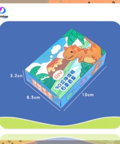 Boneka 3d Mainan Edukasi Anak DIY Melukis Patung Gypsum 3D Dengan Cat air - Gambar 8