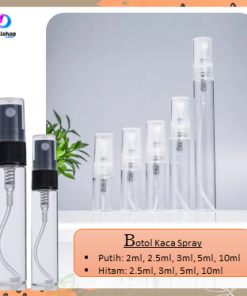 Botol Parfum Refil Mini Travel Size Decant Parfume Bottle Kaca Spray Sampel 2ml 2,5ml 3ml 5ml 10ml - Gambar 7