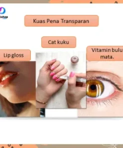 Alternative view of Botol Travel Pen Brush Kuas Kosong Concealer Vitamin Kuku Kosmetik Bibir Lipgloss