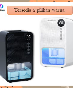 Alternative view of Dehumidifier Ruangan Kamar Penyerap Kelembaban Serap Air Portable 23W 1100ml