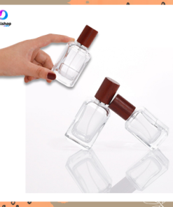 Botol Kosong Parfum Refil Spray Pres Parfume Bottle Bahan Kaca Tebal Tutup Botol Motif Kayu Estetik 30ml 50ml 100ml - Gambar 5