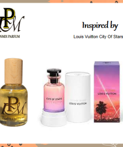 Parfum Branded Pria Wanita Tahan Lama Inspired By Louis Vitton City Of Stars Eau De Parfume Botol Kaca Refil 5ML 10ML 30ML 50ML 100ML