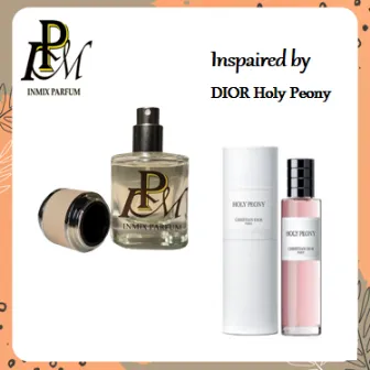 Parfum Wanita Inspired By Cristian Dior Holy Peony Eau De Parfume Tahan Lama Botol Kaca size 5ml 10ml 30ml 50ml 100ml