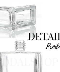 Alternative view of Botol Tempat Parfum Refil Parfume Bottle Kaca Drat Putar model Kotak Decant Travel Size 30ml 50ml 100ml