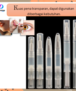 Alternative view of COD Botol Travel Pen Brush Kuas Kosong Concealer Vitamin Kuku Kosmetik Bibir Lipgloss