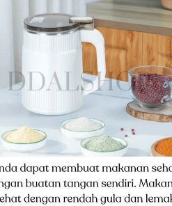 Alternative view of Chopper Blender Portable Mini Listrik Penggiling Penghalus Bumbu Kering Grinder Kopi Pisau Stainless Anti Karat