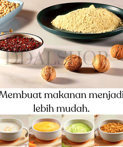 Chopper Blender Portable Mini Listrik Penggiling Penghalus Bumbu Kering Grinder Kopi Pisau Stainless Anti Karat - Gambar 4