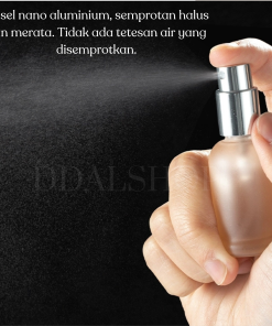 Alternative view of Botol Kosong Parfum Spray Aesthetic Bottle Kaca Drat Ulir Refill Isi Ulang Travel Size 10ml Tutup Kayu Cantik
