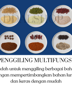 Chopper Blender Portable Mini Listrik Penggiling Penghalus Bumbu Kering Grinder Kopi Pisau Stainless Anti Karat - Gambar 6