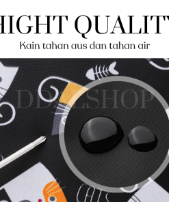 Tas Travel Motif Hand Bag Wanita Lipat Jumbo Anti Air Handbag Travelling Olahraga - Gambar 2