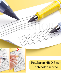 Pensil Lucu Pencil Sketsa Unik Alat Tulis Perlengkapan Sekolah Anak Anti Patah Incl. Penghapus - Gambar 7