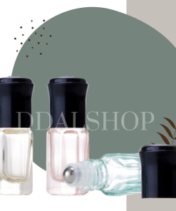 Botol Parfum Roll On Mini Transparan Warna Warni Bottle Kaca Kosong Isi Ulang Refill Size 3ml - Gambar 8