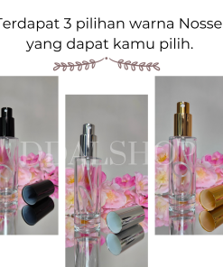 Alternative view of Botol Parfum Drat Ulir Bottle Spray Refill Bottle Kaca Isi Ulang Tinggi Travell Size 30ml 50ml Good Quality