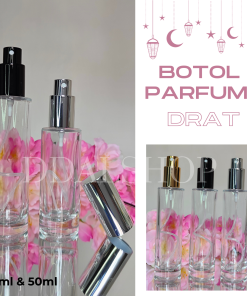 Botol Parfum Drat Ulir Bottle Spray Refill Bottle Kaca Isi Ulang Tinggi Travell Size 30ml 50ml Good Quality