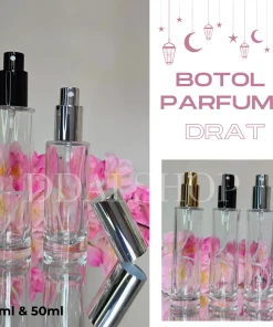 Botol Parfum Drat Ulir Bottle Spray Refill Bottle Kaca Isi Ulang Tinggi Travell Size 30ml 50ml Good Quality