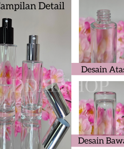 Botol Parfum Kaca Drat Ulir Spray 30ml 50ml - Gambar 3
