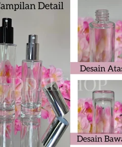 Alternative view of Botol Parfum Drat Ulir Bottle Spray Refill Bottle Kaca Isi Ulang Tinggi Travell Size 30ml 50ml Good Quality