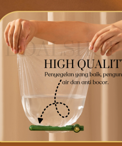 Segel Penjepit Snack Plastik Klip Seal Penutup Makanan Alat Jepit Dengan Magnet - Gambar 5