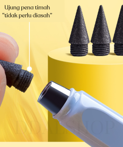 Pensil Lucu Pencil Sketsa Unik Alat Tulis Perlengkapan Sekolah Anak Anti Patah Incl. Penghapus - Gambar 6