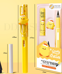 Pensil Lucu Pencil Sketsa Unik Alat Tulis Perlengkapan Sekolah Anak Anti Patah Incl. Penghapus - Gambar 3