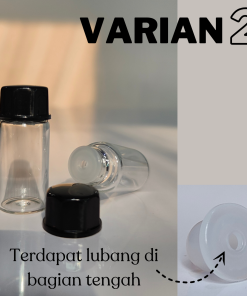 Botol Kosong Essens Cairan Serum Skincare Oil Medis Bottle Kaca Transparan Size 1ml 2ml 3ml 4ml 5ml - Gambar 9