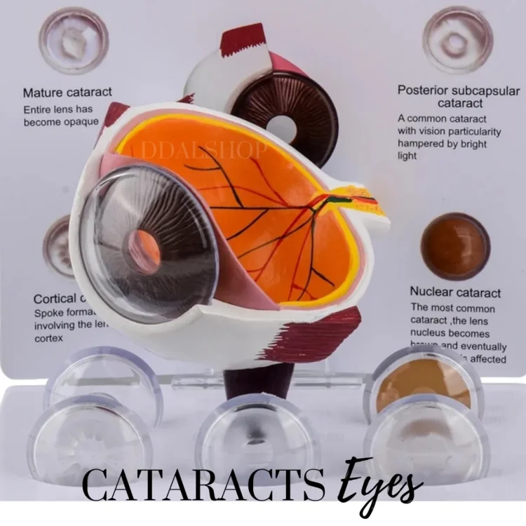Alat Peraga Anatomi Bola Mata Manusia Katarak Human Anatomy Cataract Eye Model