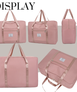 Tas Polos Travel Wanita Bag Jumbo Lipat Anti Air Cocok Untuk Travelling Sport Olahraga - Gambar 6