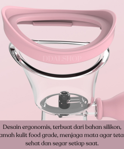 Gelas Alat Pencuci Pembersih Portable Mata Eye Washer Emergency Bahan Silikon Adjustable - Gambar 5