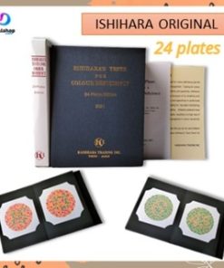 ORIGINAL Asli Japan Buku Tes Buta Warna | Ishihara Test | Isihara Tes Buta Warna 24 Plates