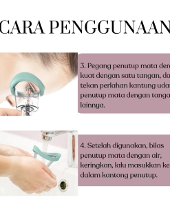 Gelas Alat Pencuci Pembersih Portable Mata Eye Washer Emergency Bahan Silikon Adjustable - Gambar 4