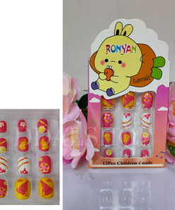 Nail Art Kuku Palsu Fake Tahan Lama Include Lem Gel Stiker Mainan Anak-anak - Gambar 7