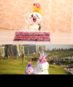 Plastik Parcel Motif Lucu Plastic Bingkisan Kemasan Hampers Ulang Tahun Wisuda Bahan Opp Transparan - Gambar 8