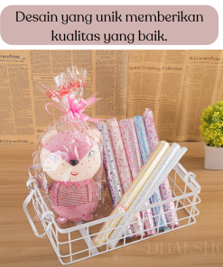 Plastik Parcel Motif Lucu Plastic Bingkisan Kemasan Hampers Ulang Tahun Wisuda Bahan Opp Transparan - Gambar 4