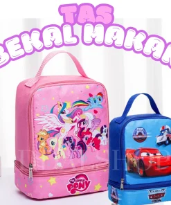 Tas Bekal Makanan Lunch Bag Anak-anak Karakter Hadiah dan Bingkisan Souvenir Ulang Tahun