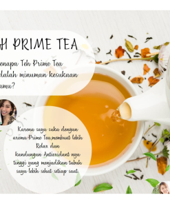 Teh Diet Minuman Kesehatan Detox Alami Black Tea Th PrimeTea Menjaga Imunitas Tubuh, Mencegah Stroke - Gambar 7