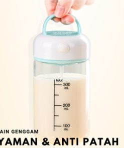 Botol Minum Portable Shaker Bottle Pengaduk Otomatis Botle Gym Protein Shake Anti Tumpah Free Kable - Gambar 7