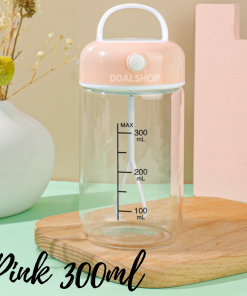 Botol Minum Portable Shaker Bottle Pengaduk Otomatis Botle Gym Protein Shake Anti Tumpah - Gambar 9