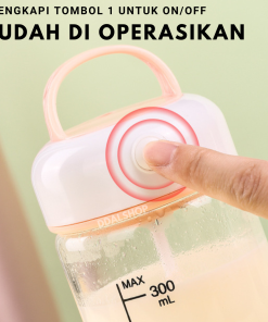 Alternative view of Botol Minum Portable Shaker Bottle Pengaduk Otomatis Botle Gym Protein Shake Anti Tumpah