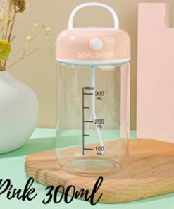 Botol Minum Portable Shaker Bottle Pengaduk Otomatis Botle Gym Protein Shake Anti Tumpah Free Kable - Gambar 8