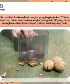 Blender Portable USB Mini Chopper Penggiling Daging Bumbu 3 Mata Pisau Baja Tahan Karat - Gambar 7