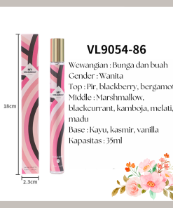 Parfum Wanita Wewangian Fresh Aroma Bunga dan Buah Parfume EDT Travel Size 35Ml - Gambar 11