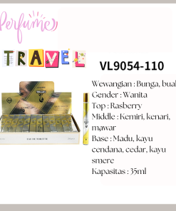 Parfum Wanita Wewangian Fresh Aroma Bunga dan Buah Parfume EDT Travel Size 35Ml