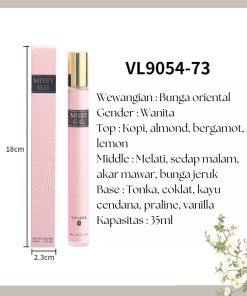 Parfum Wanita Wewangian Fresh Aroma Bunga dan Buah Parfume EDT Travel Size 35Ml - Gambar 10