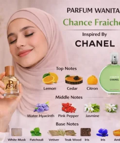 Parfum Wanita Wangi Tahan Lama Eau De Parfume Cewe branded Inspired By Chance Fraiche