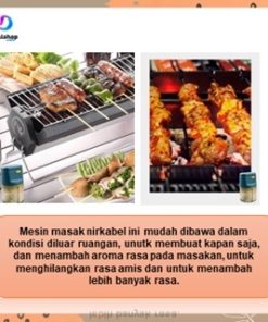 Blender Portable USB Mini Chopper Penggiling Daging Bumbu 3 Mata Pisau Baja Tahan Karat - Gambar 8