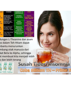 Teh Diet Minuman Kesehatan Detox Alami Black Tea Th PrimeTea Menjaga Imunitas Tubuh, Mencegah Stroke - Gambar 8