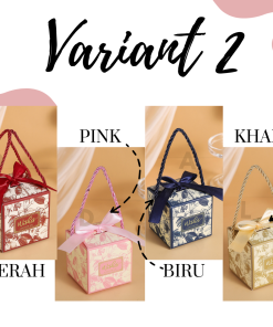Box Snack Estetik Motif Bunga Kotak Hadiah Coklat Permen Giftbox Hampers Perlengkapan Pesta Ulang Tahun - Gambar 6