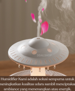 Humidifier Aromaterapi Menjaga Kelembapan Udara Ruangan Kamar Mesin Aromatherapy Dengan Lampu LED Incl Remote Control - Gambar 5